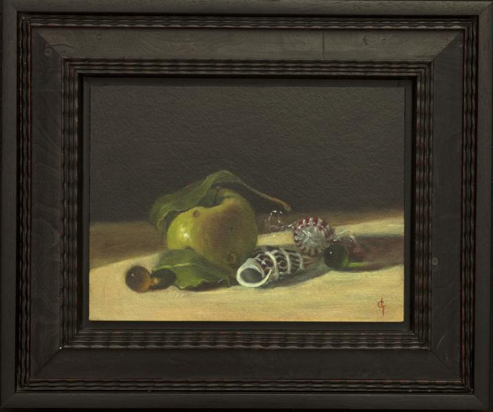 Put a Lid on It, oil on panel, 6 x 8 inches    SOLD 