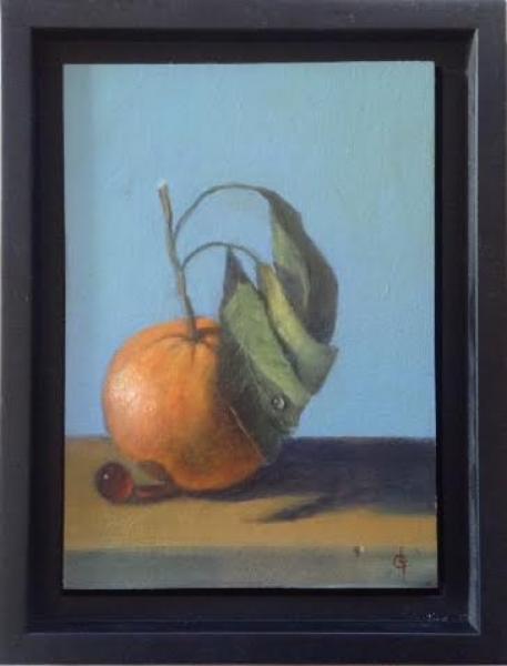 Sun-kissed, oil on panel, 7 x 5 inches, $550 