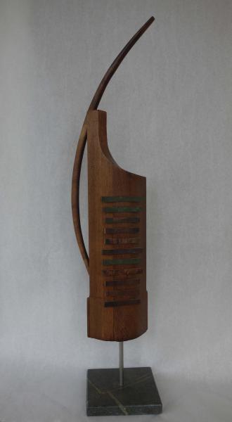 Orion, Reclaimed walnut, 40 x 8 x 8 inches, $4,700 