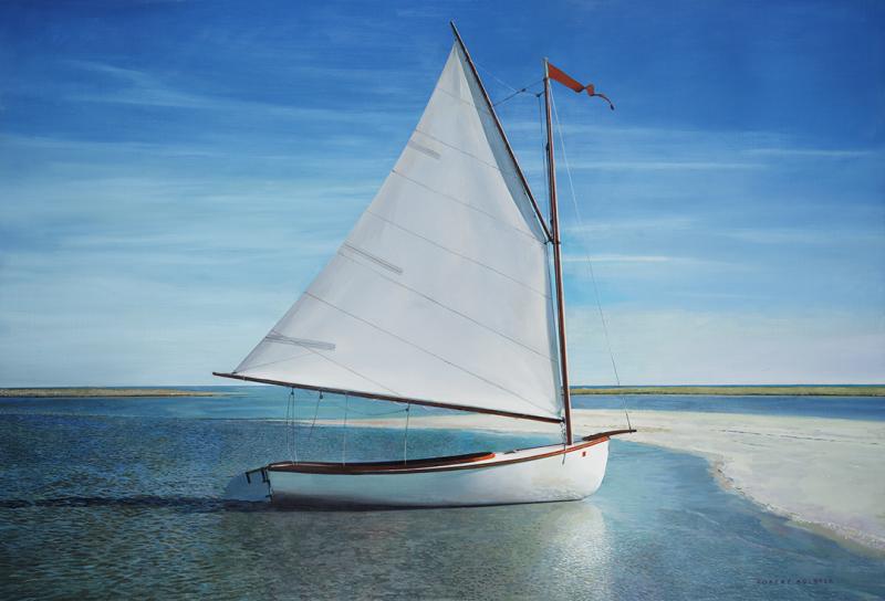 Unbridled, oil on linen, 30 x 44 inches, $17,500 