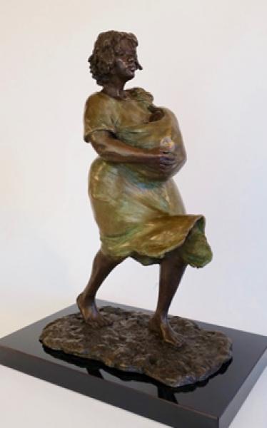 Blossom, Bronze, 13.75 x 6 x 9.75 inches, $3,300 