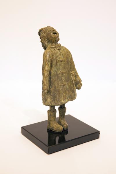 Raincatcher, Bronze, 6 x 3 x 2.5 inches   SOLD 