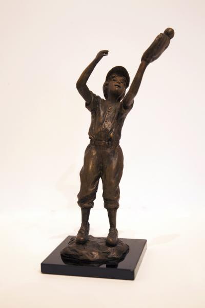 The Catch, Bronze, 9.5 x 3.5 x 3.5 inches, $970 