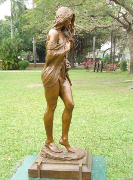 Serenity (Lifesize), Bronze, 83"h x 30"w x 24"d, $180,000 