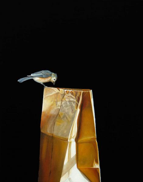 Lil Perch 27, oil on canvas, 14 x 11 inches   SOLD 