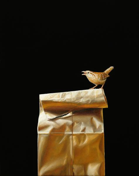 Lil Perch No. 40, oil on canvas, 14 x 11 inches   SOLD 