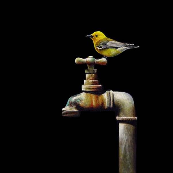 Spigot #3, oil on canvas, 12 x 12 inches   SOLD 