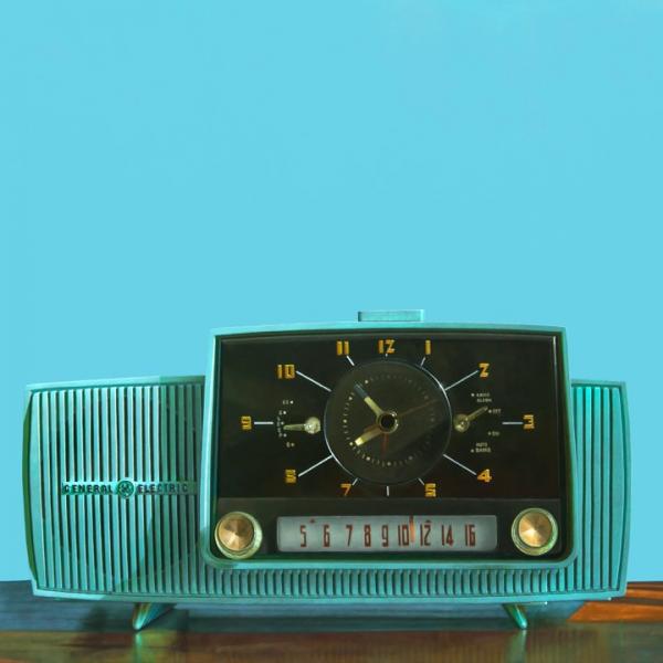 Clock Radio, oil on cradled hardboard panel, 24 x 24 inches   SOLD 