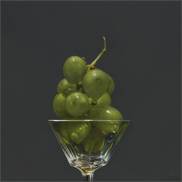 Aperitif, oil on panel, 12 x 12 inches   SOLD 