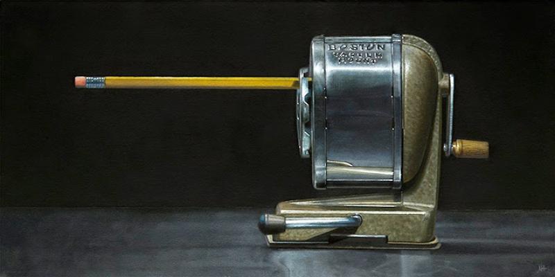 Sharp, oil on canvas, 10 x 20 inches   SOLD 
