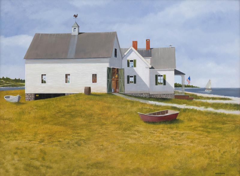 Dwelling Richly, oil on panel, 18 x 24 inches, $6,000 