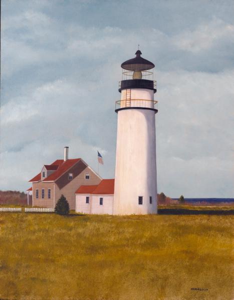 Highland Light, oil on panel, 14 x 18 inches   SOLD 