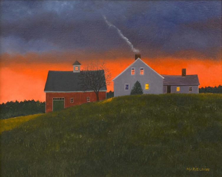 Dawn Comes Gently, oil on panel, 8 x 10 inches   SOLD 