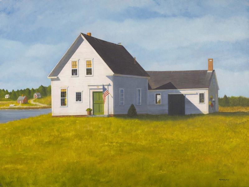 The House Sitter, oil on panel, 18 x 24 inches, $6,000 