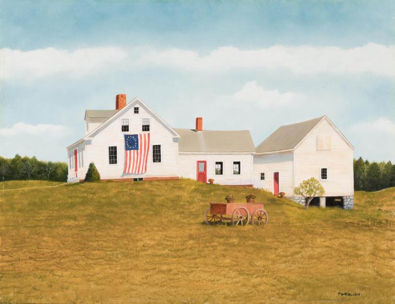 Passing Muster, oil on panel, 14 x 18 inches, $4,500 