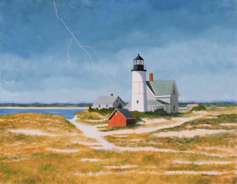 Weather or Knot, oil on panel, 14 x 18 inches, $4,500 