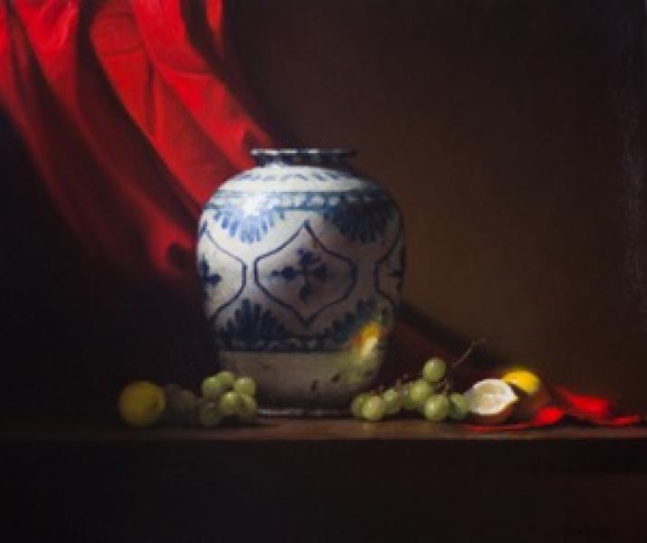 The Persian Pot, oil on canvas, 24 x 28 inches   SOLD 