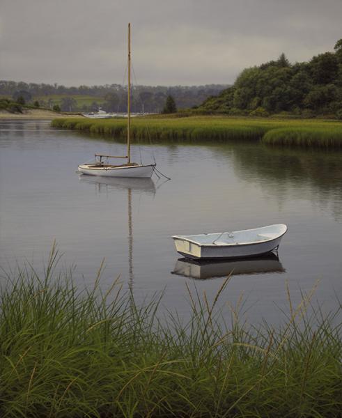 Cove Landing, oil on panel, 17 x 14 inches   SOLD 