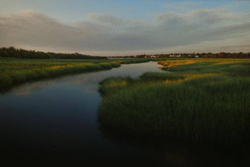 Marshside, oil on panel, 19 x 28 inches   SOLD 