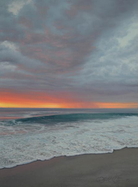 Rolling Waves, oil on panel, 12 x 9 inches   SOLD 