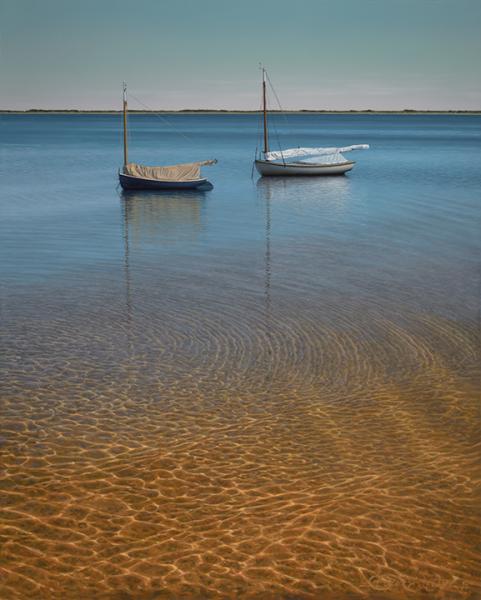 Sunlit Shallows, oil on panel, 20 x 16 inches   SOLD 