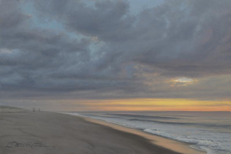 The Soft Light of Sunrise (Study), oil on panel, 12 x 9 inches   SOLD 