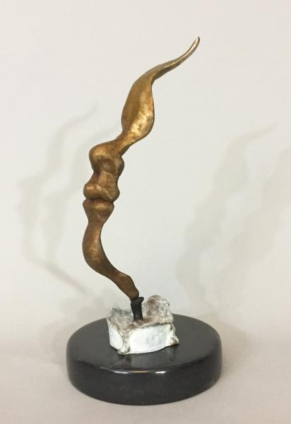 Beacon, bronze, 6 x 3 x 3 inches, $600 
