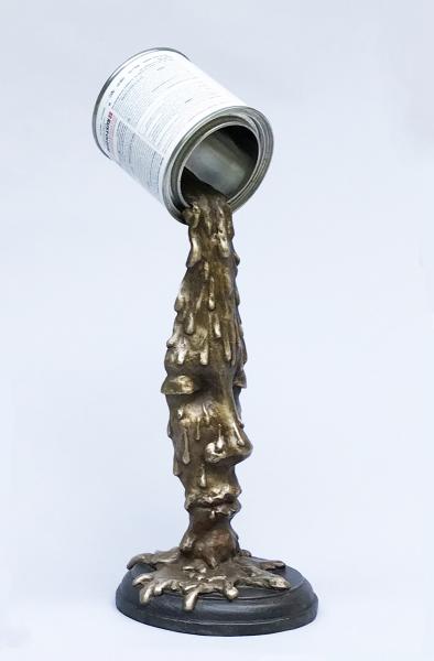 Poured, bronze, 12 x 7 x 5 inches, $2,200 
