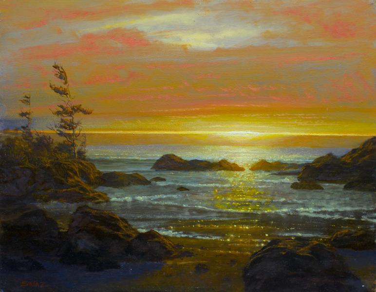 Reflections of a Moment, oil on panel, 11 x 14 inches, $3,500 