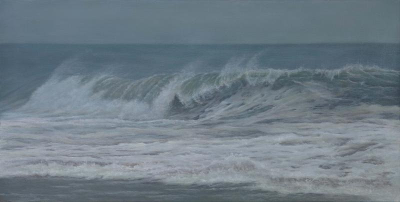 Kickback, oil on linen, 16 x 30 inches   SOLD 