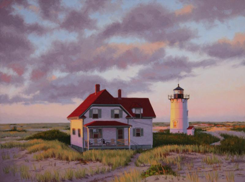 Race Point Light, oil on canvas, 18 x 24 inches   SOLD 