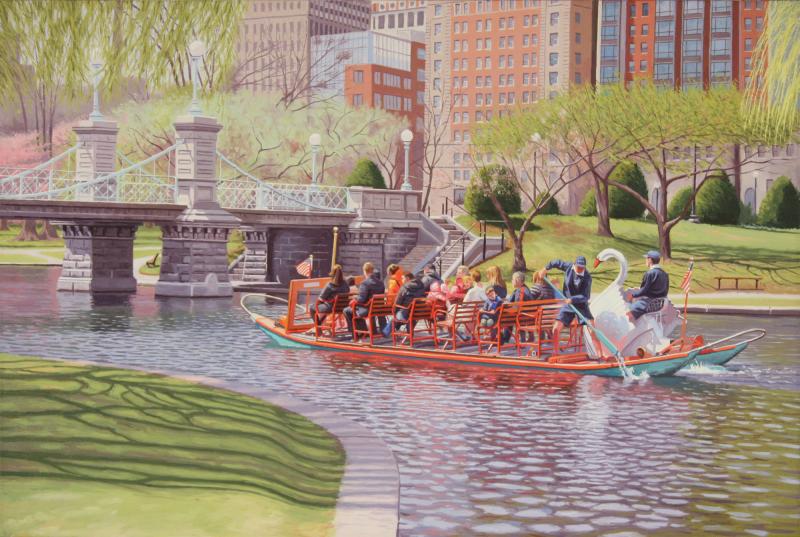 Swan boat in spring 6323 web (1)
