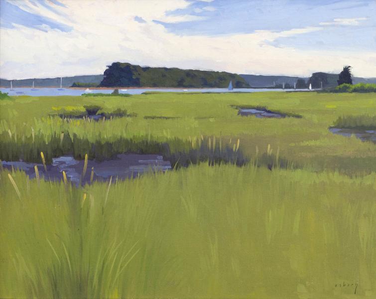 Bassett's Island, oil on canvas, 16 x 20 inches, $4,500 