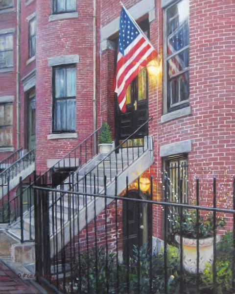 South End Spirit, oil on panel , 8 x 10 inches   SOLD 