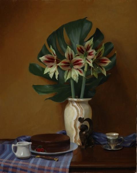Papilio, oil on linen, 30 x 24 inches, $8,000 
