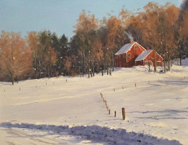 The Loop, Woodstock, Vermont, oil on canvas, 11 x 14 inches   SOLD 