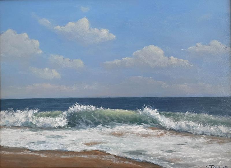Nauset Morning, oil on panel, 12 x 16 inches, $1,700 