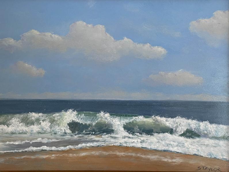 Nauset Afternoon, oil on panel, 12 x 16 inches, $1,700 