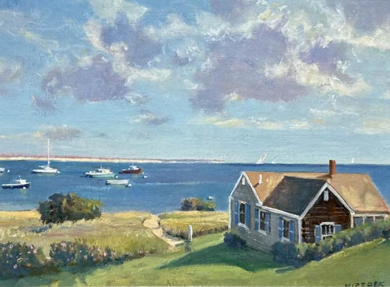 Near Chatham, oil on panel, 9 x 12 inches, $1,700