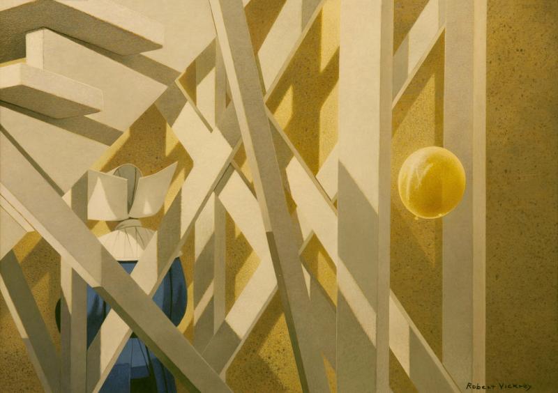 Cathedral of Light, egg tempera, 16 x 22 inches   SOLD 