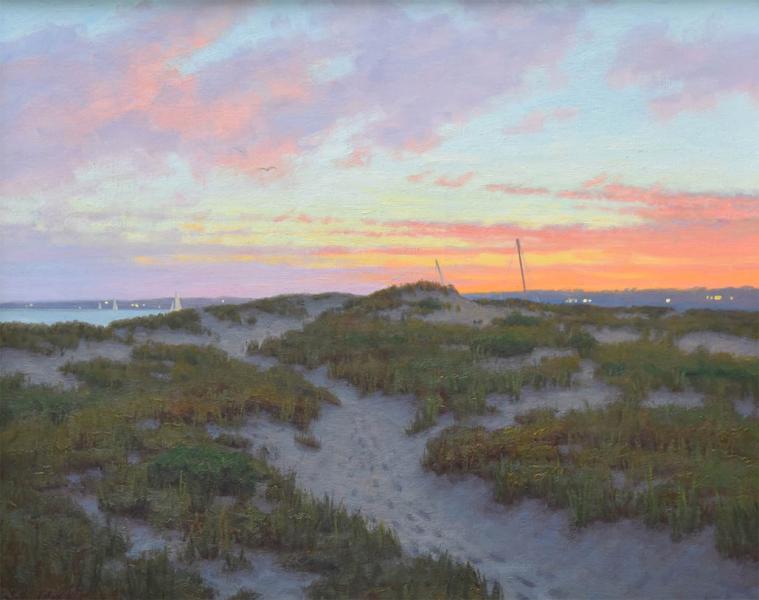 Beyond the Dunes, oil on linen, 24 x 30 inches , $8,500 