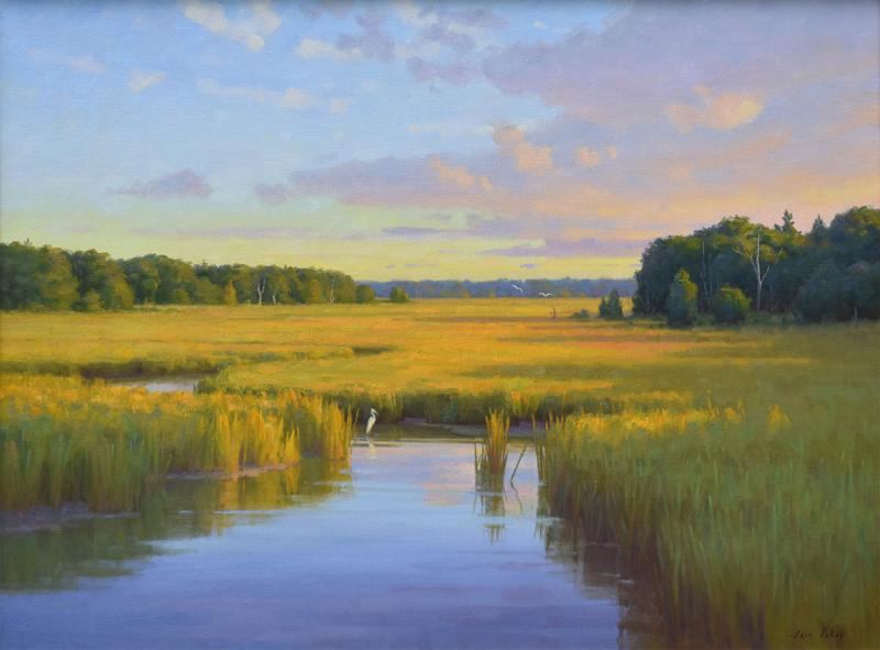 Golden Hours, oil on linen, 30 x 40 inches, $12,500 