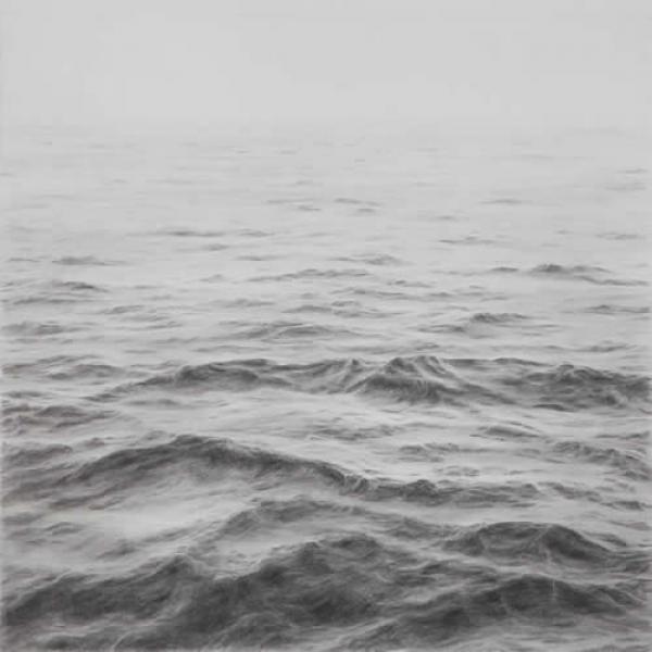 Open Ocean III, graphite on paper, 18 x 24 inches   SOLD 