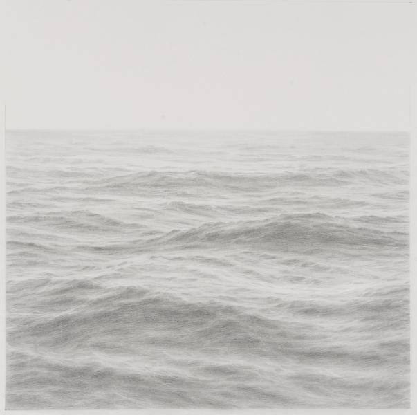 Open Ocean XX, graphite on paper, 16 x 16 inches   SOLD 