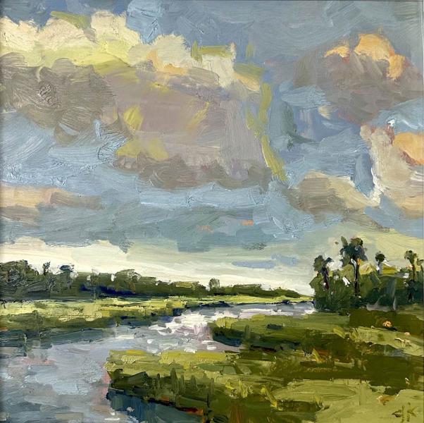 Never Let Me Go, oil on canvas , 12 x 12 inches, $1,250 