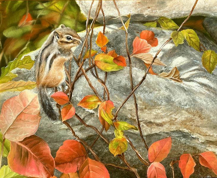 The Rock Climber, oil on panel, 8 x 10 inches, $1,400 