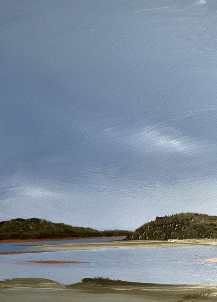 Kent's Point, East Orleans , oil on copper, 7 x 5 inches, $625 