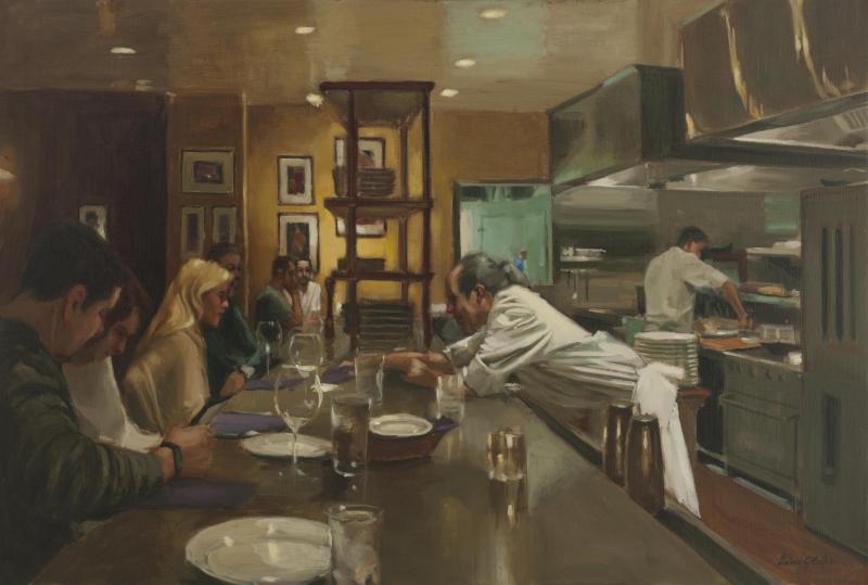 The Razz Experience, oil on linen, 24 x 36 inches, $9,800 
