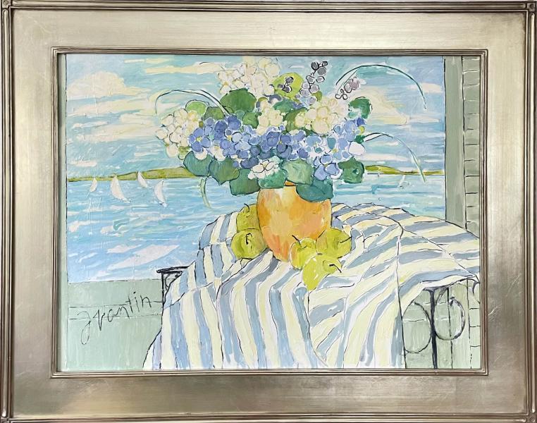 Summer Still Life, oil on canvas, 30 x 40 inches , $9,500 