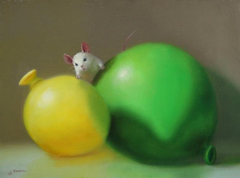 Playtime, oil on panel, 6 x 8 inches   SOLD 